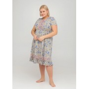 Комбінована сукня Wild Love S,M,L,XL в квітковий принт 82857